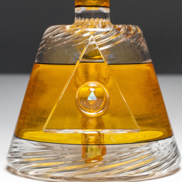 Shop Andy Roth - Vintage Executive Tube - Tangelo & Clear in australian