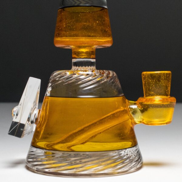 Shop Andy Roth - Vintage Executive Tube - Tangelo & Clear in australian