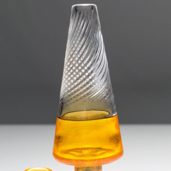 Shop Andy Roth - Vintage Executive Tube - Tangelo & Clear in australian