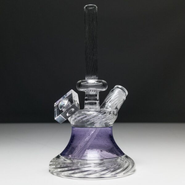Shop Andy Roth - Vintage Executive Tube - Purple Lollipop & Clear in australian