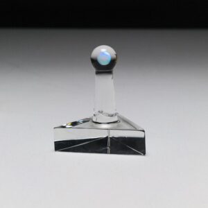Shop Andy Roth - Vintage Executive Tube - Tangelo & Clear in australian