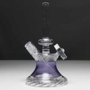Shop Andy Roth - Vintage Executive Tube - Purple Lollipop & Clear in australian
