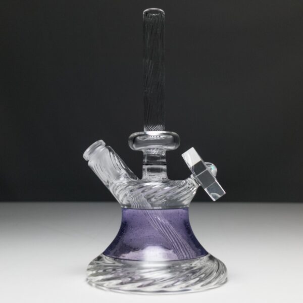 Shop Andy Roth - Vintage Executive Tube - Purple Lollipop & Clear in australian