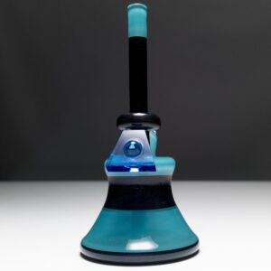 Shop Andy Roth - Modern Tube - Steel Wool & Agua Azul with Blue Dream Shapes in australian