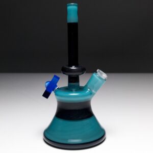 Shop Andy Roth - Modern Tube - Steel Wool & Agua Azul with Blue Dream Shapes in australian