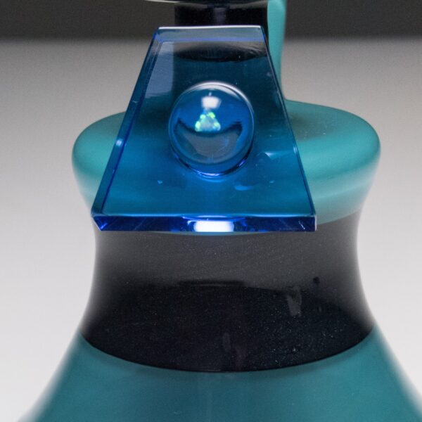 Shop Andy Roth - Modern Tube - Steel Wool & Agua Azul with Blue Dream Shapes in australian