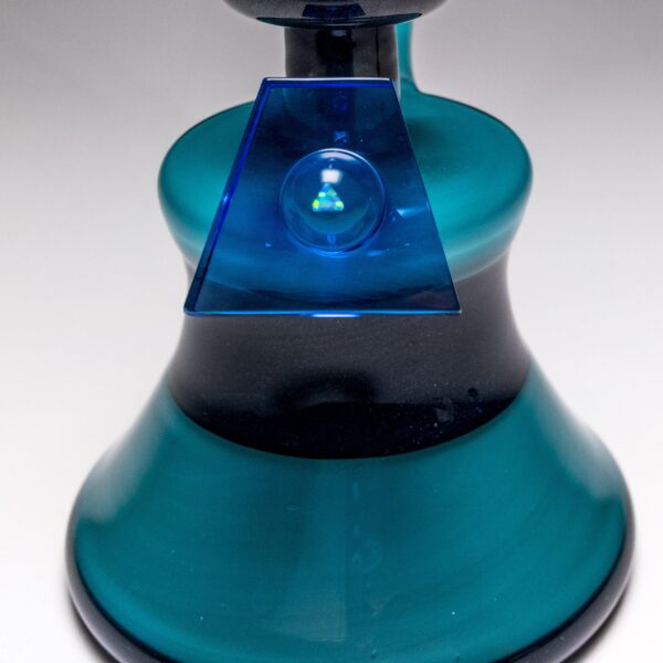 Shop Andy Roth - Modern Tube - Steel Wool & Agua Azul with Blue Dream Shapes in australian
