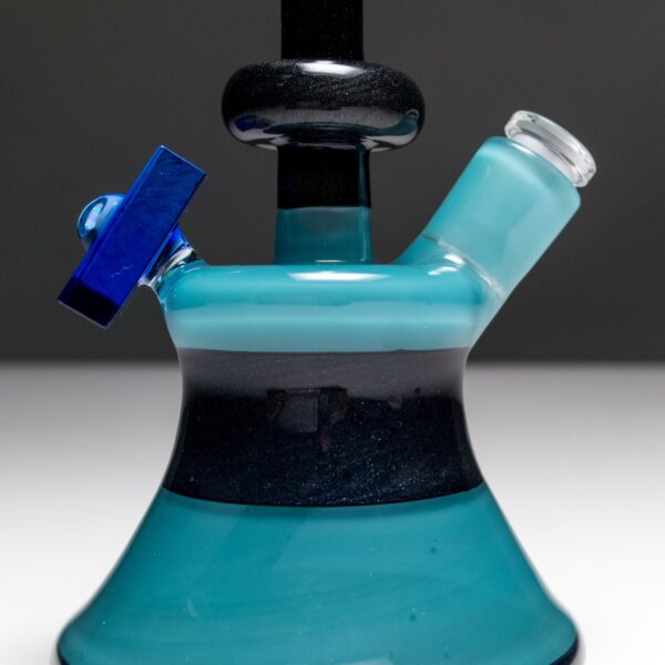 Shop Andy Roth - Modern Tube - Steel Wool & Agua Azul with Blue Dream Shapes in australian