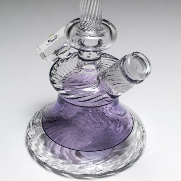 Shop Andy Roth - Vintage Executive Tube - Purple Lollipop & Clear in australian
