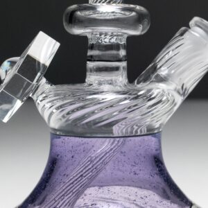 Shop Andy Roth - Vintage Executive Tube - Purple Lollipop & Clear in australian