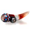 Shop Steve H Glass - Dabber/Poker - Dot Stack & Opal - Pomegranate in australian