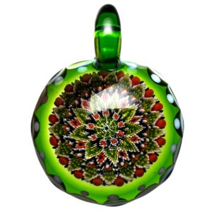 Shop Steve H Glass - Detail Pendant - Dot Stack & Pinwheel - Krippy in australian