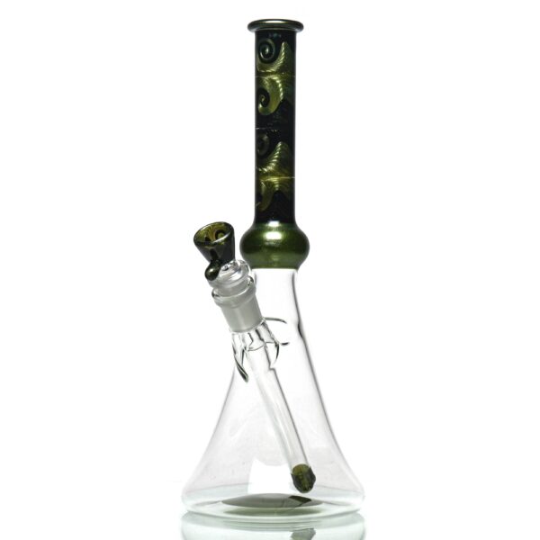 Shop Unity Glassworks - Worked Beaker - Metal Fleck & Galaxy in australian