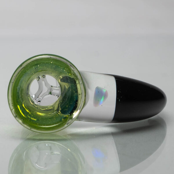Shop Unity Glassworks - 3 Hole Opal Horn Slide - 14mm - Sea Slyme & Galaxy in australian
