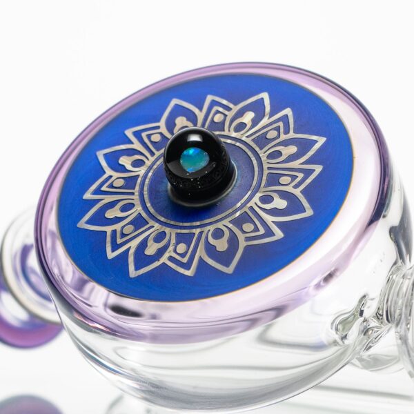 Shop Unity Glassworks - Coldworked Puffco Peak Attachment - Royal Jelly in australian