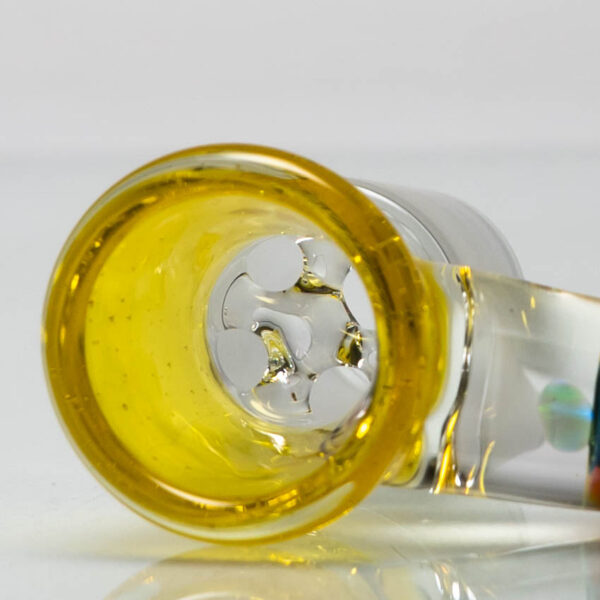 Shop Unity Glassworks - 4 Hole Opal Horn Slide - 18mm - CFL Terps & Alien Tech in australian