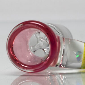 Shop Unity Glassworks - 4 Hole Opal Horn Slide - 18mm - Karmaline & CFL Sunset Slyme in australian