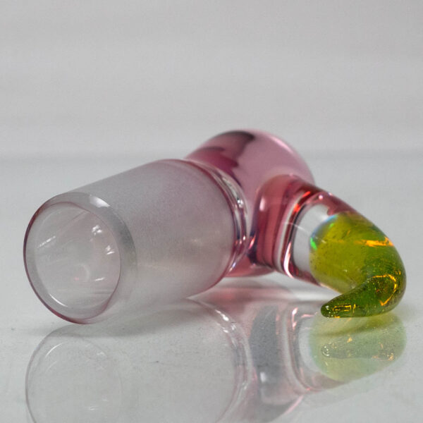 Shop Unity Glassworks - 4 Hole Opal Horn Slide - 18mm - Karmaline & CFL Sunset Slyme in australian