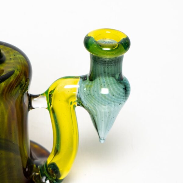 Shop Unity Glassworks - Fixed Mini Tube - 10mm - IO Star & CFL Sunset Slyme in australian