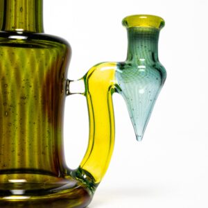 Shop Unity Glassworks - Fixed Mini Tube - 10mm - IO Star & CFL Sunset Slyme in australian