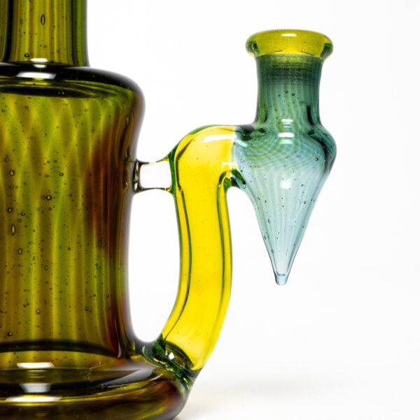 Shop Unity Glassworks - Fixed Mini Tube - 10mm - IO Star & CFL Sunset Slyme in australian