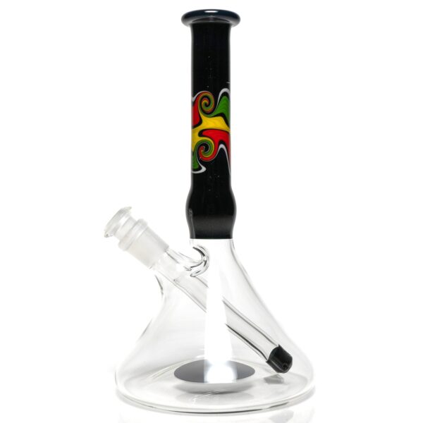 Shop Unity Glassworks - Beaker Tube - Galaxy & Rasta in australian