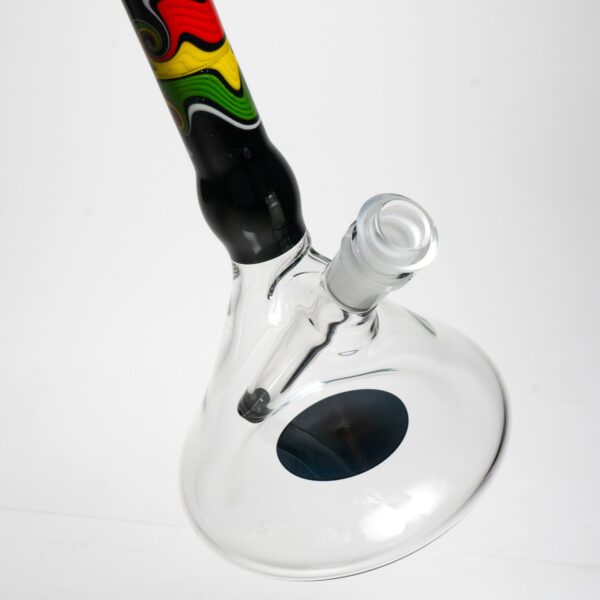 Shop Unity Glassworks - Beaker Tube - Galaxy & Rasta in australian