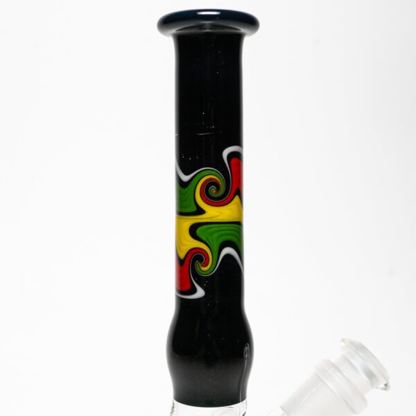 Shop Unity Glassworks - Beaker Tube - Galaxy & Rasta in australian