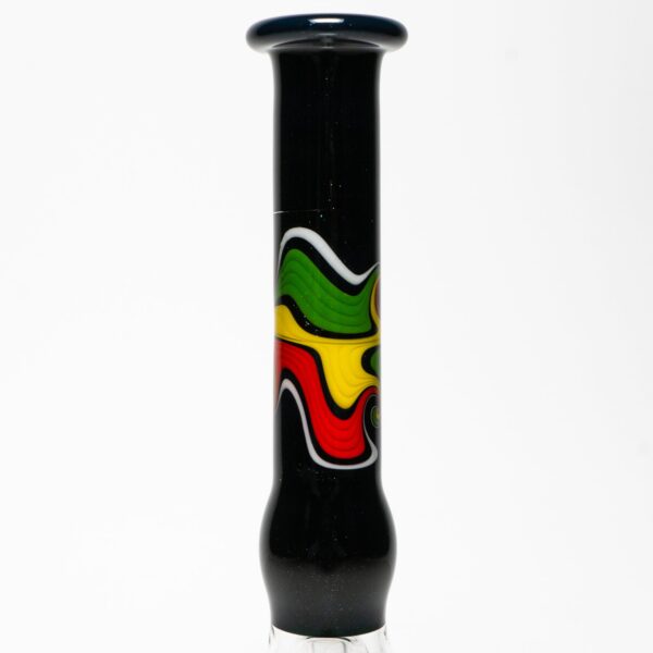Shop Unity Glassworks - Beaker Tube - Galaxy & Rasta in australian