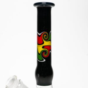 Shop Unity Glassworks - Beaker Tube - Galaxy & Rasta in australian