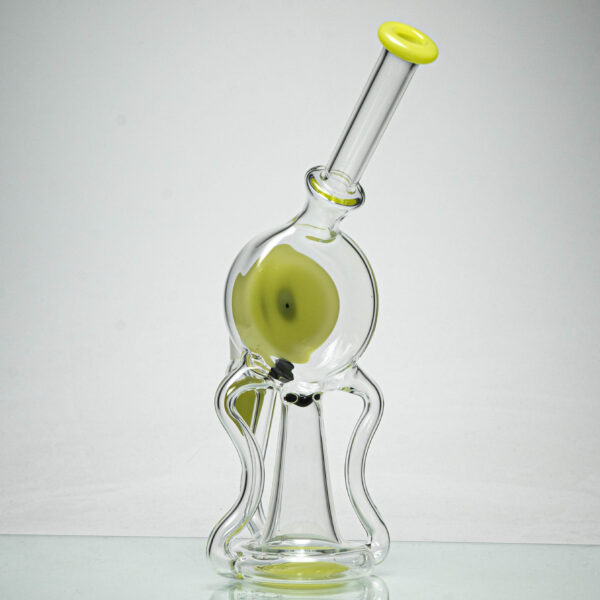 Shop Unity Glassworks - Bubble Dumper - 14mm - CFL Yoshi Accents in australian