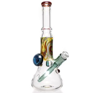 Shop Wil Glass - Reversal Mini Beaker - Amber Purple in australian