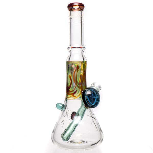 Shop Wil Glass - Reversal Mini Beaker - Amber Purple in australian