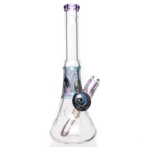 Shop Wil Glass - Reversal Mini Beaker - Purple Rain in australian