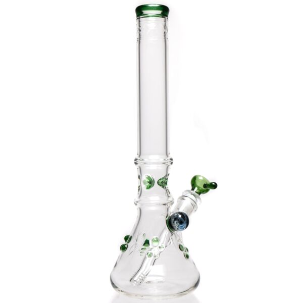Shop Wil Glass - Beaker - 38x4 - Green Stardust Accents in australian