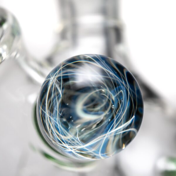 Shop Wil Glass - Beaker - 38x4 - Green Stardust Accents in australian