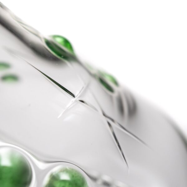 Shop Wil Glass - Beaker - 38x4 - Green Stardust Accents in australian