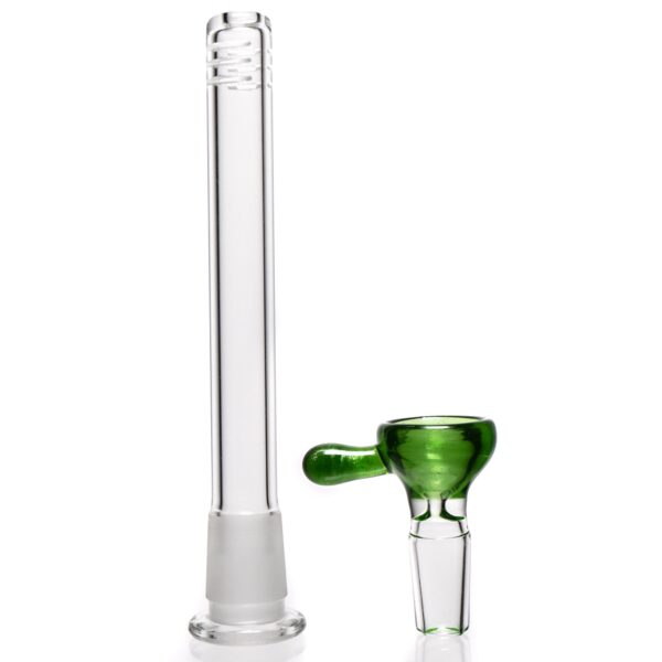 Shop Wil Glass - Beaker - 38x4 - Green Stardust Accents in australian