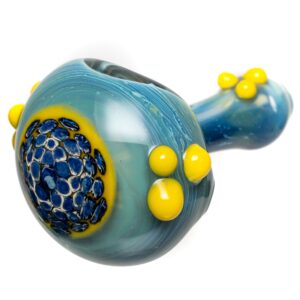 Shop Orian - Honeycomb Spoon - Light Blue & Canary in australian