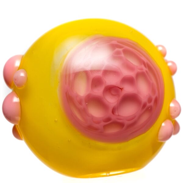 Shop Orian - Honeycomb Spoon - Banana & Pink in australian