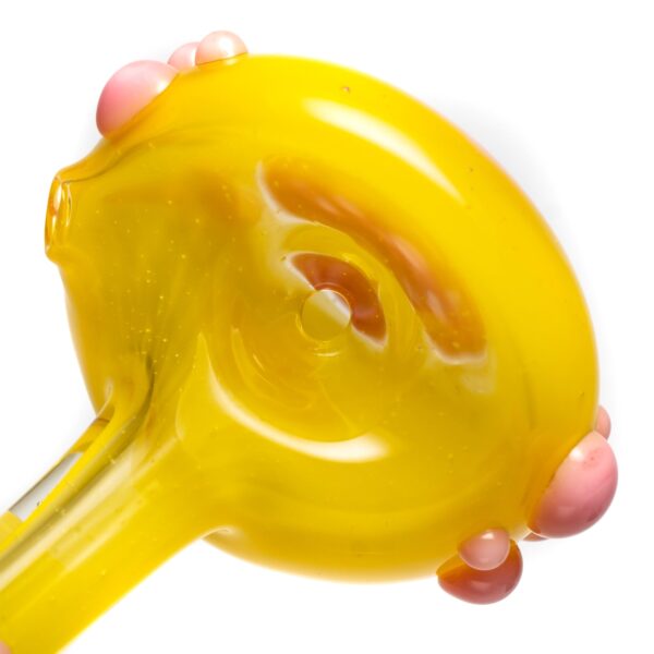Shop Orian - Honeycomb Spoon - Banana & Pink in australian