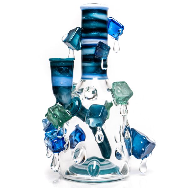 Shop Chaka x Riel - Iced Out Mini Tube - Blue Stardust, White & Agua in australian