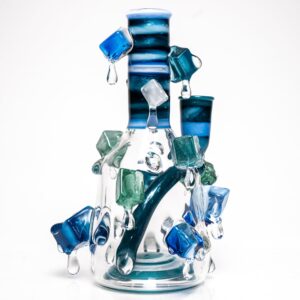 Shop Chaka x Riel - Iced Out Mini Tube - Blue Stardust, White & Agua in australian