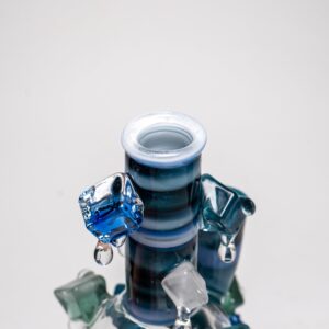 Shop Chaka x Riel - Iced Out Mini Tube - Blue Stardust, White & Agua in australian