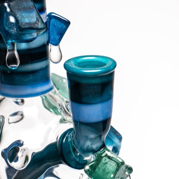 Shop Chaka x Riel - Iced Out Mini Tube - Blue Stardust, White & Agua in australian