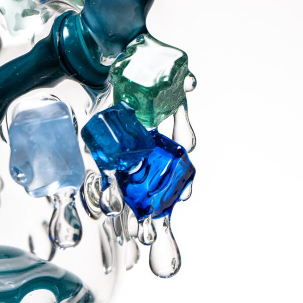 Shop Chaka x Riel - Iced Out Mini Tube - Blue Stardust, White & Agua in australian
