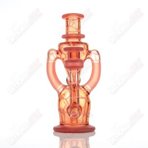 Shop Sun Stone Single Color Double Up Rig Rooster Glass in australian