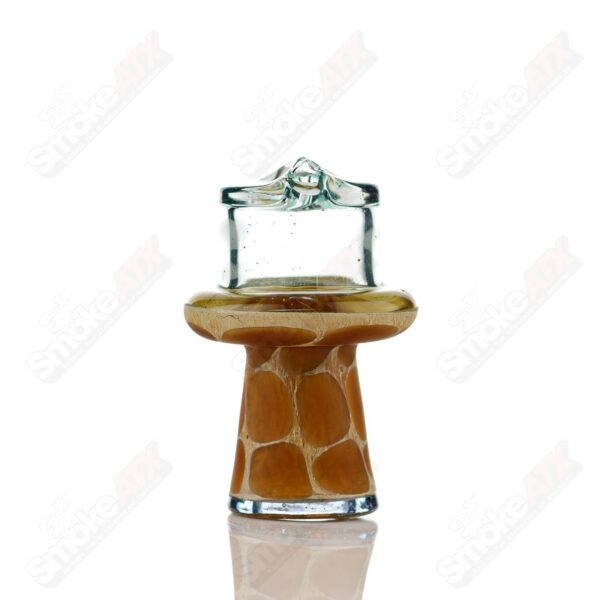 Shop Transparent Blue Giraffe Spinner Cap w Pearl Robertson Glass in australian