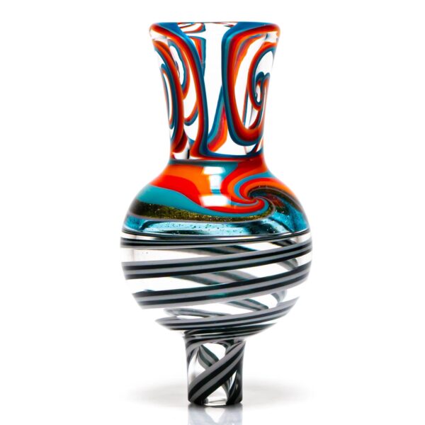 Shop Pho_Sco - Large Linework Bubble Cap - Jailhouse & Rally w/ Blue Stardust in australian