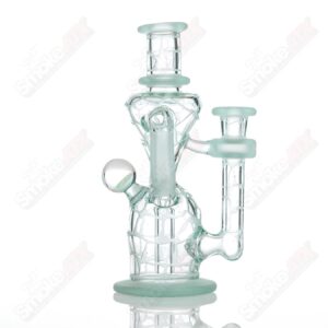 Shop Tonic Single Color Double Up Rig Rooster Glass in australian